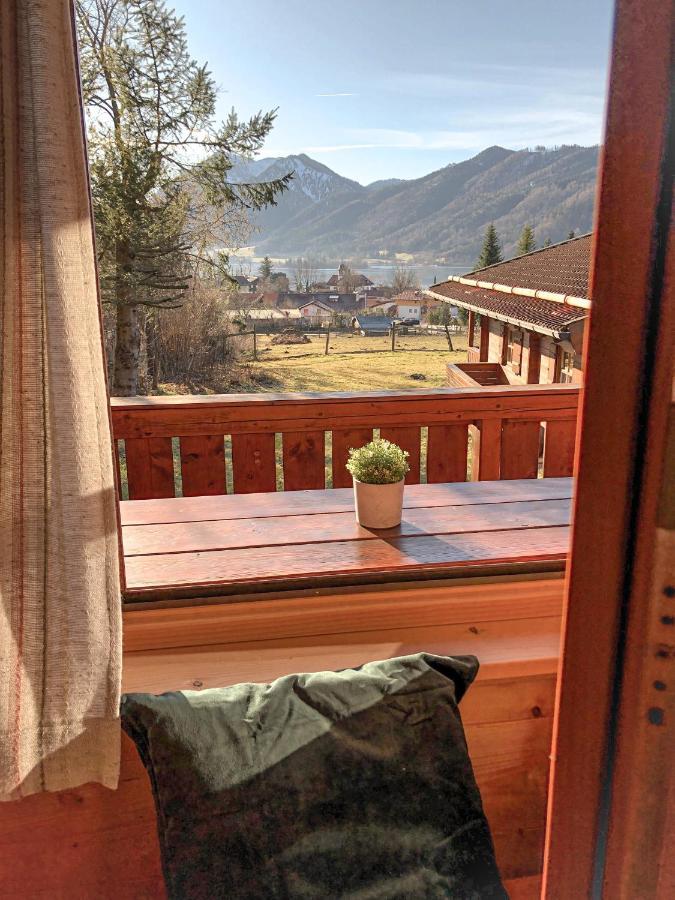 Ruhige Chalets Mit Seeblick In Zentraler Lage Schliersee Dış mekan fotoğraf